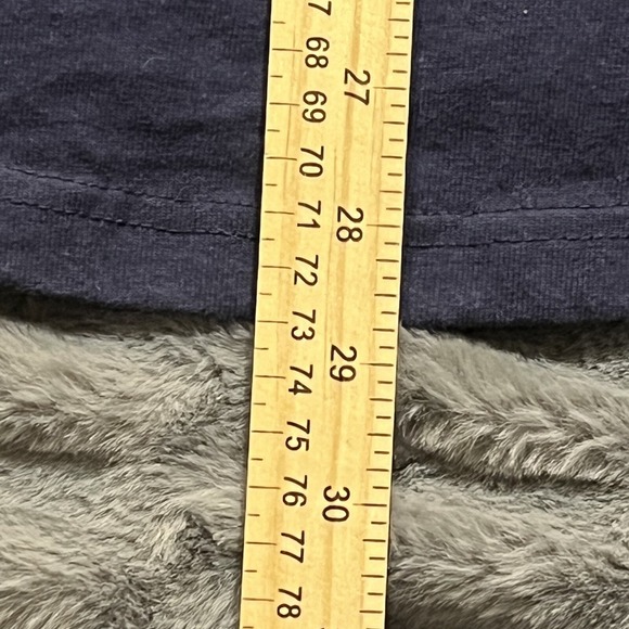 Spirit Jersey DIsneyland USA Americana Flag Blue Long Sleeve Shirt Adult sz S - Picture 9 of 10